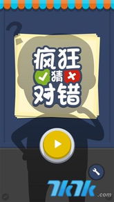 猜对错的游戏,轻松愉快的智力挑战